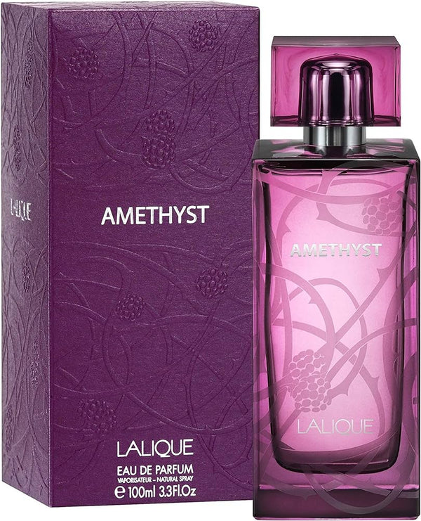 Amethyst By Lalique Bottle and box